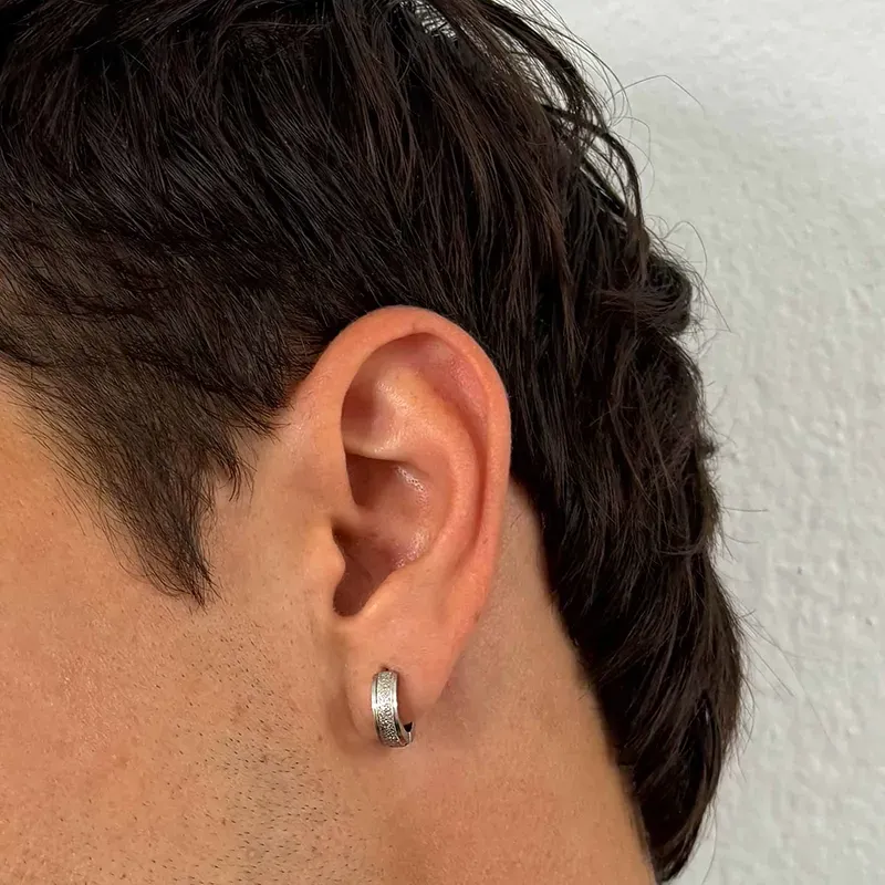 Aro Hombre Perez Frost en Plata