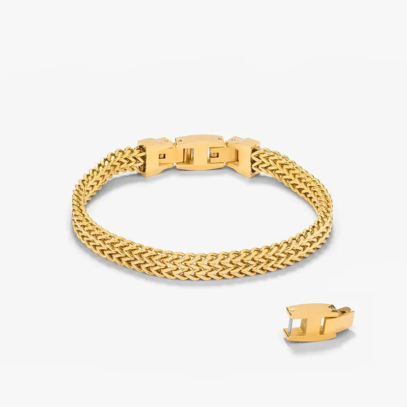 Pulsera Hombre Txema en Oro