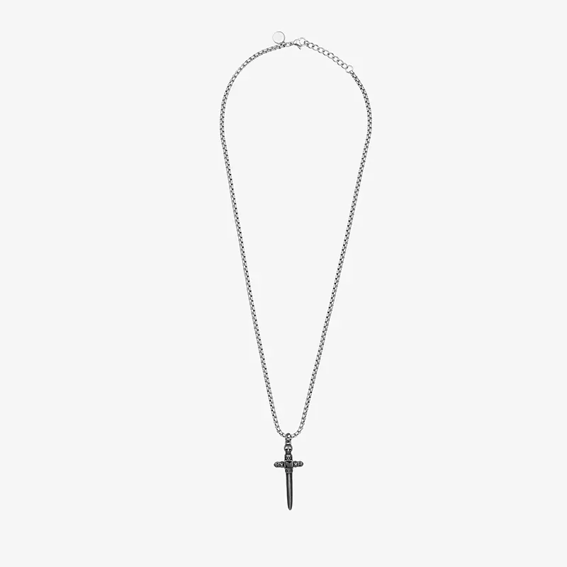 Collar Hombre Pirate Plateado | Radiant