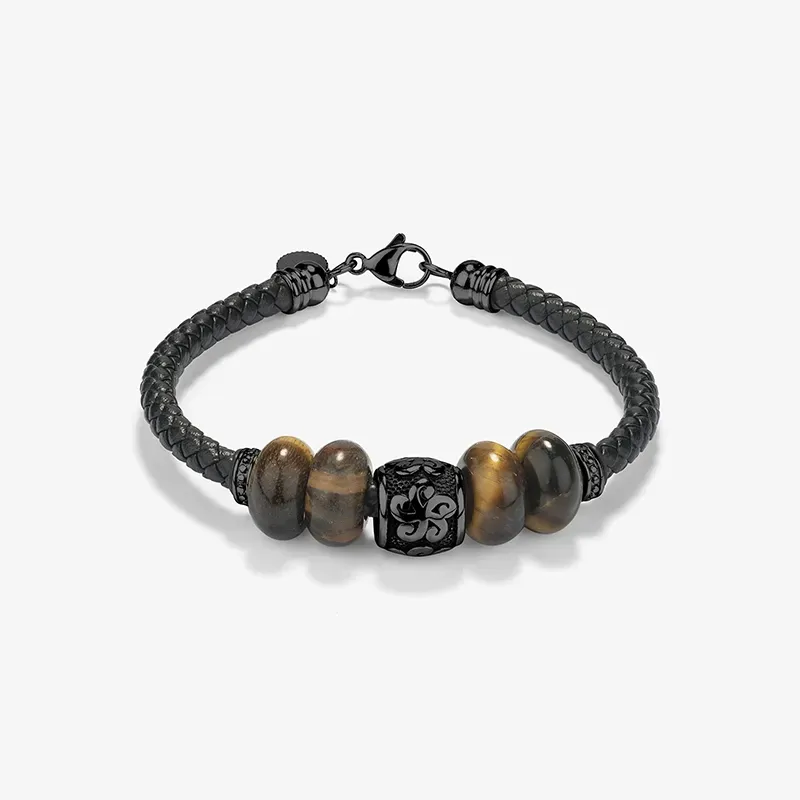 Pulsera Hombre Tiger Negro | Radiant