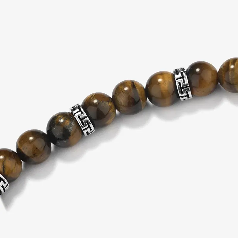 Pulsera Hombre Tiger Beads