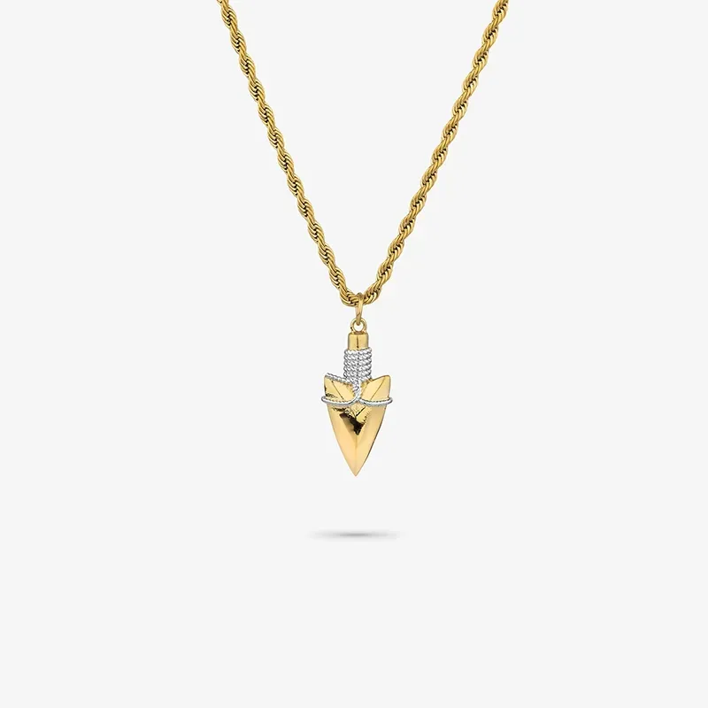 Collar Hombre Hunter Arrow Dorado | Radiant