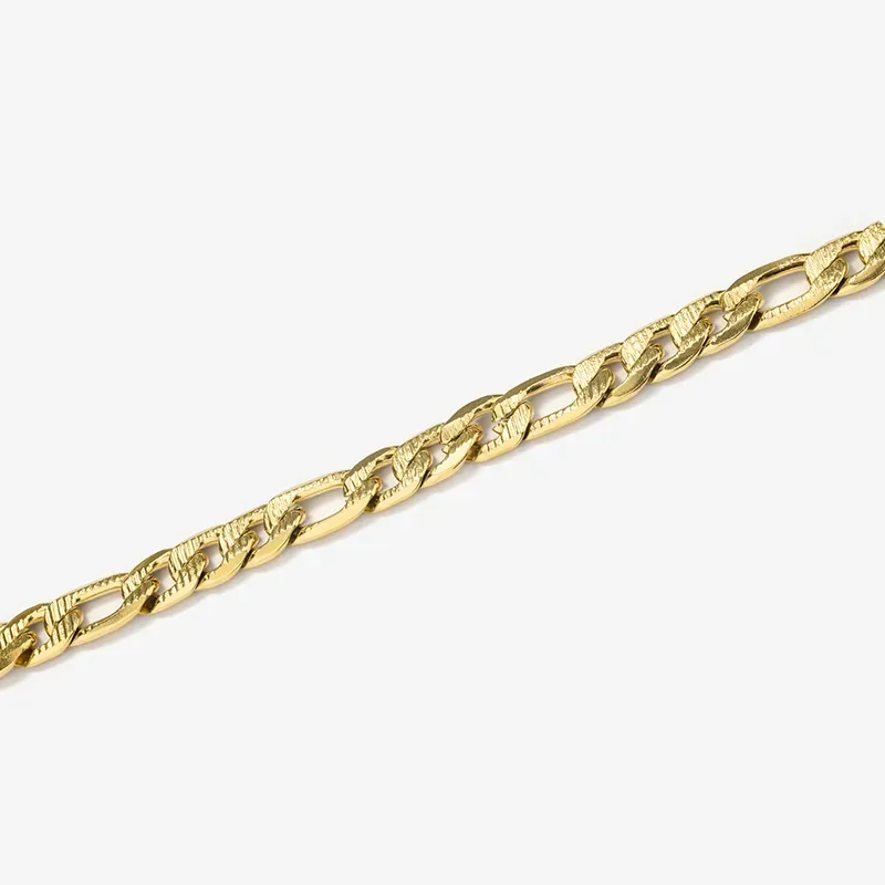 Brazalete Hombre Padlock Picada Dorado | Radiant