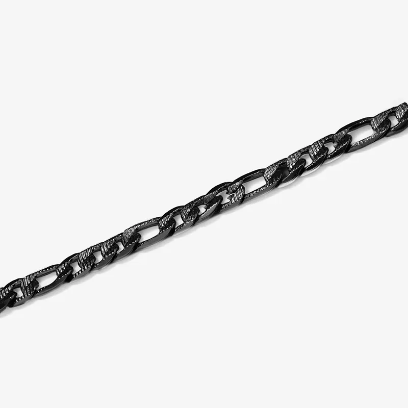 Brazalete Hombre Padlock Picada Negro | Radiant