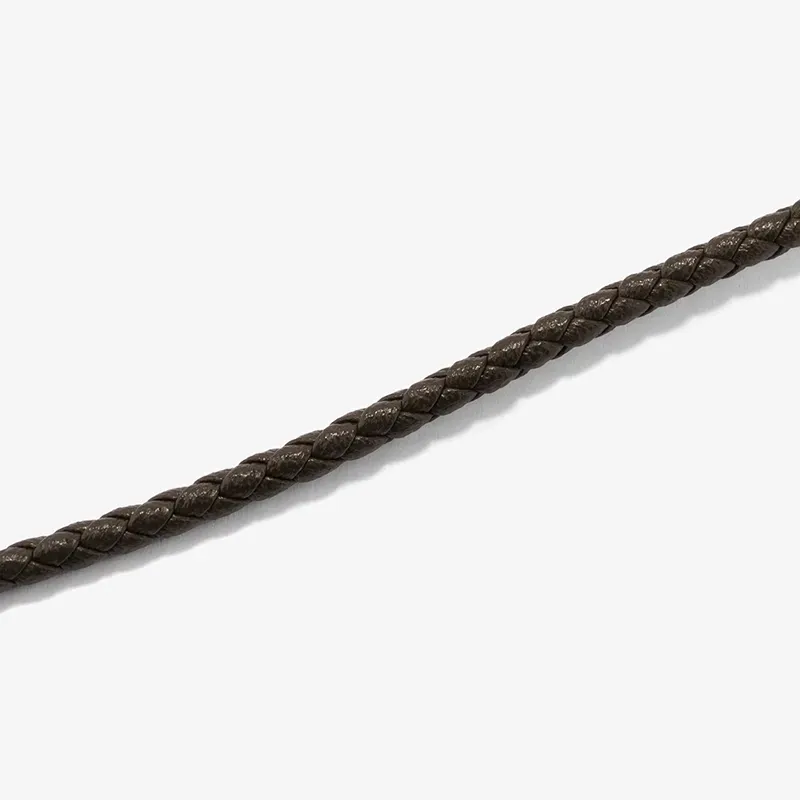 Pulsera Hombre Espiga Thin Marrón | Estilo Discreto y Elegante