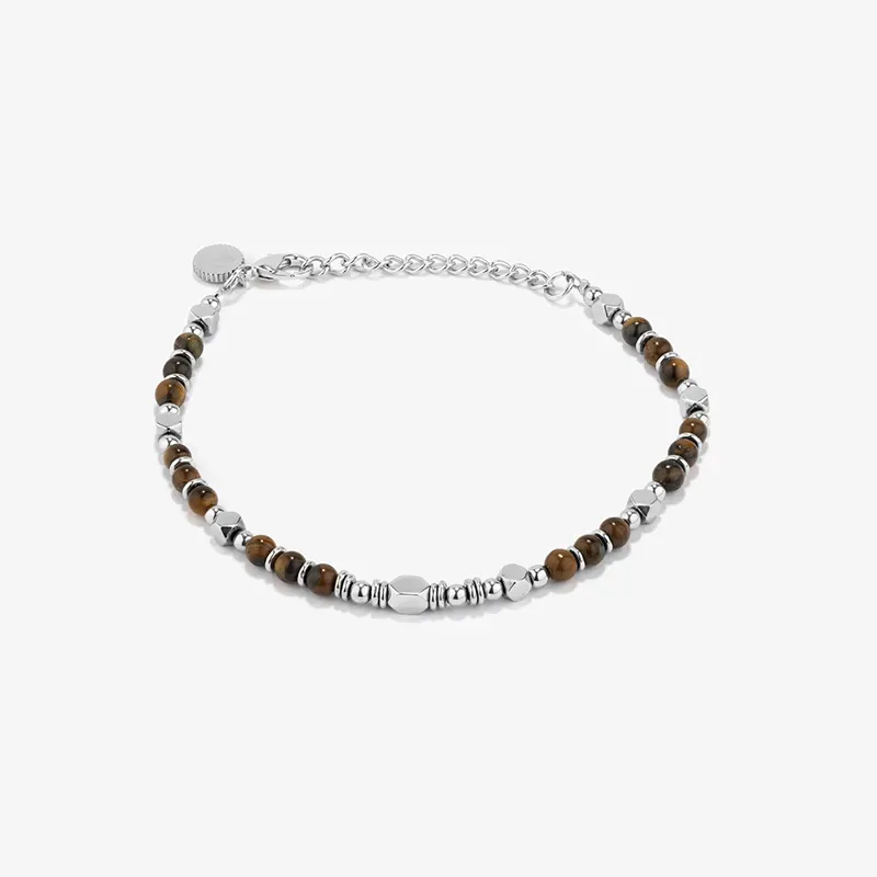 Pulsera Hombre Bali Beads Marrón | Estilo Natural y Casual