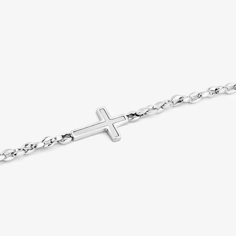 Pulsera Hombre Vibrance Plata | Minimalista y Elegante