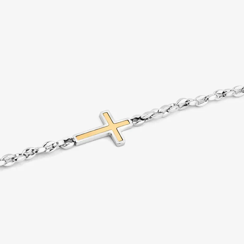 Pulsera Hombre Vibrance Bitone | Refinamiento y Estilo