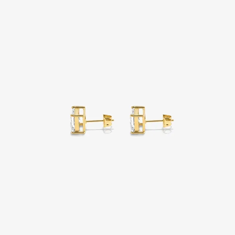 Pendientes Hombre Atlante Quartz Oro | Accesorio Sofisticado y Moderno