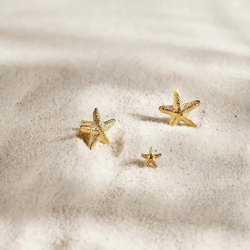 Piercing Gold STARFISH Radiant Mujer Plata de Ley