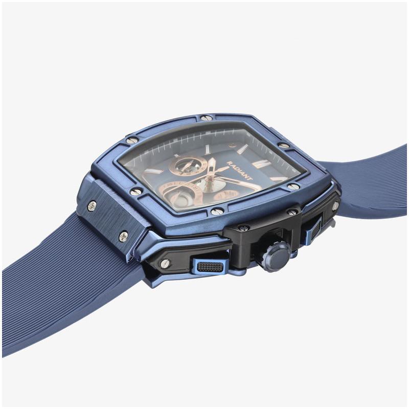 Reloj Hombre Ryan Azul/Correa Silicona