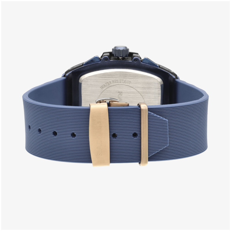 Reloj Hombre Ryan Azul/Correa Silicona