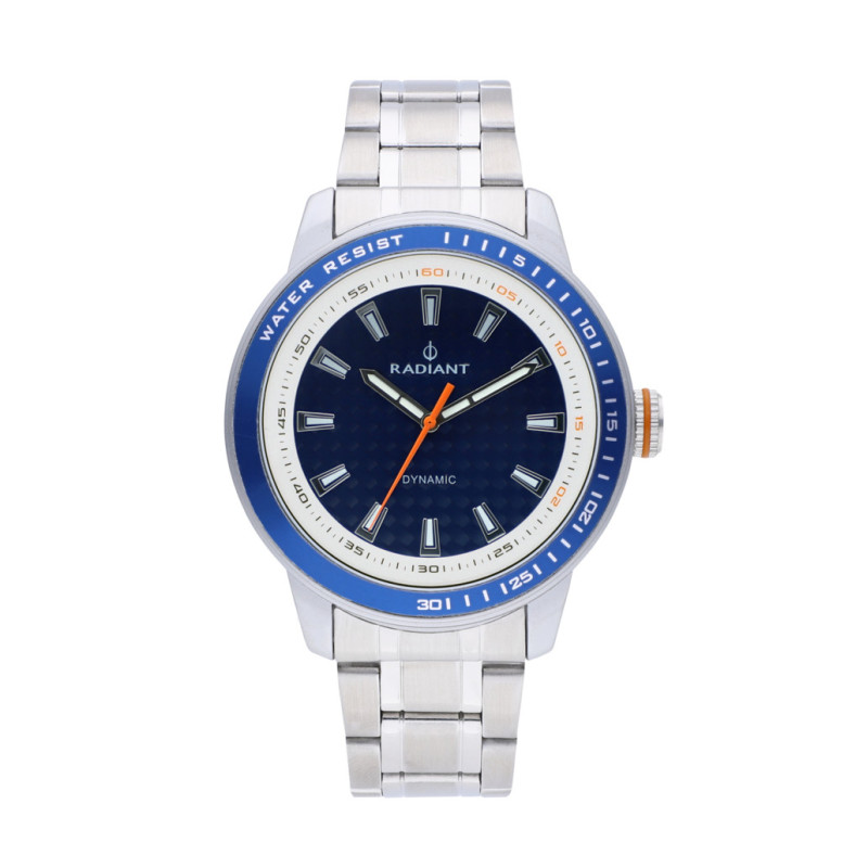 DAX 47MM BLUE DIAL SILVER SS BAND