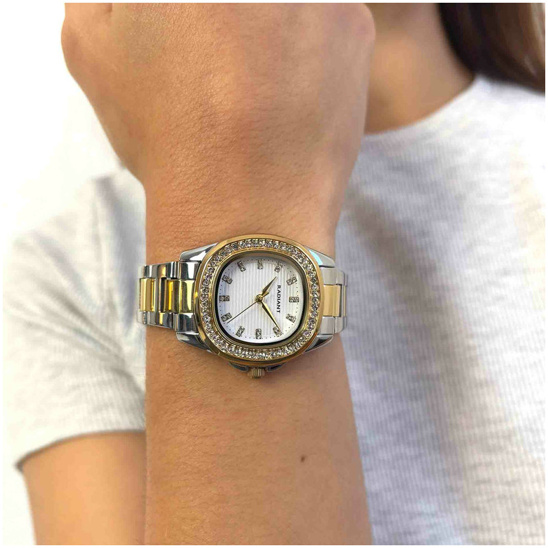 Radiant Scape Reloj de Mujer Bicolor Dorado y Plateado
