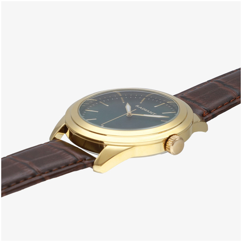 Reloj Hombre Harry Verde/Marrón