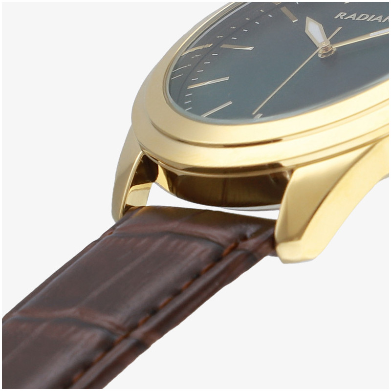 Reloj Hombre Harry Verde/Marrón