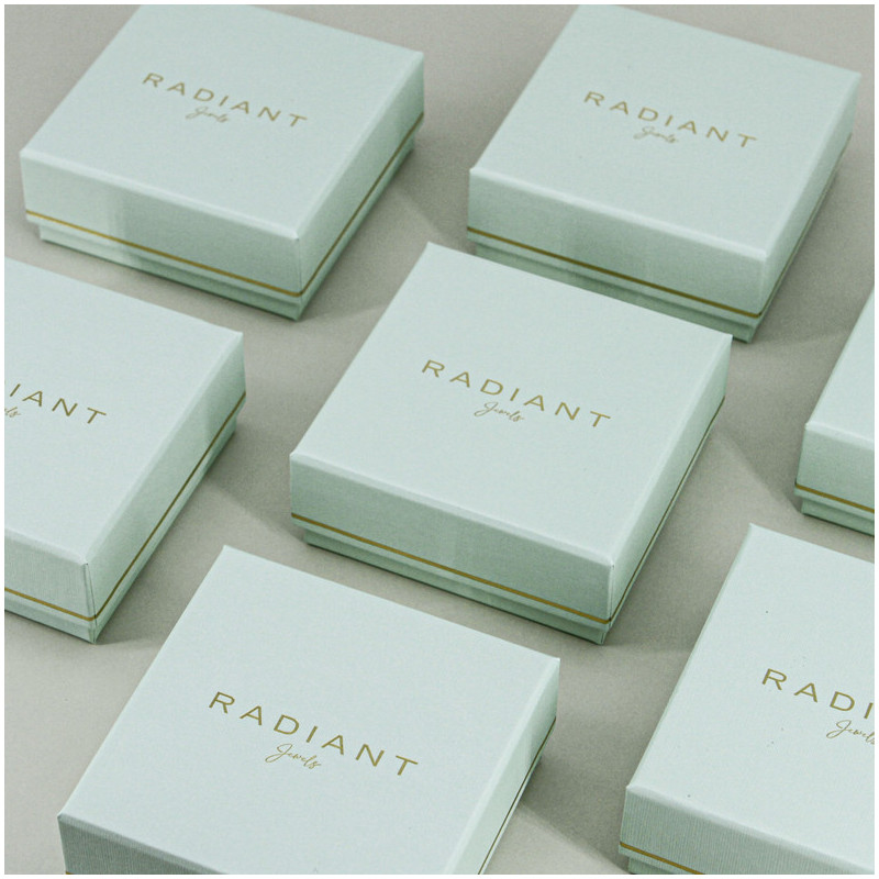 Pendientes de Plata forma de Aro Circonita THE CROWN Radiant