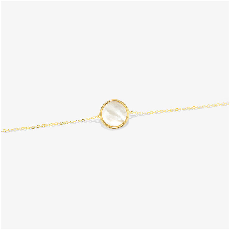 Pulsera de Oro con Perlas colección MOTHER OF PEARL Radiant