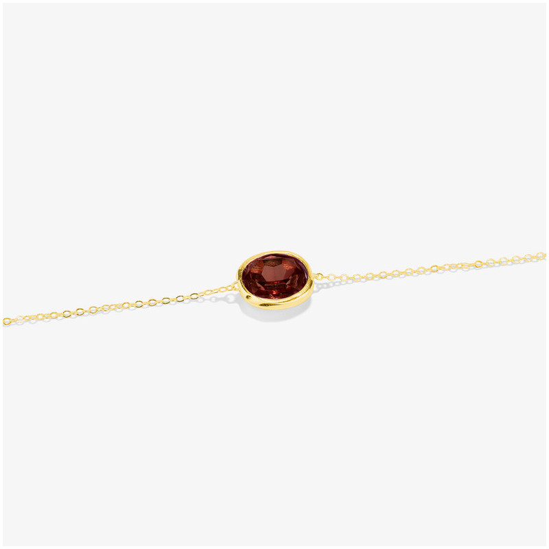 Pulsera de Oro Cristal Caramelo colección TEXTURES Radiant