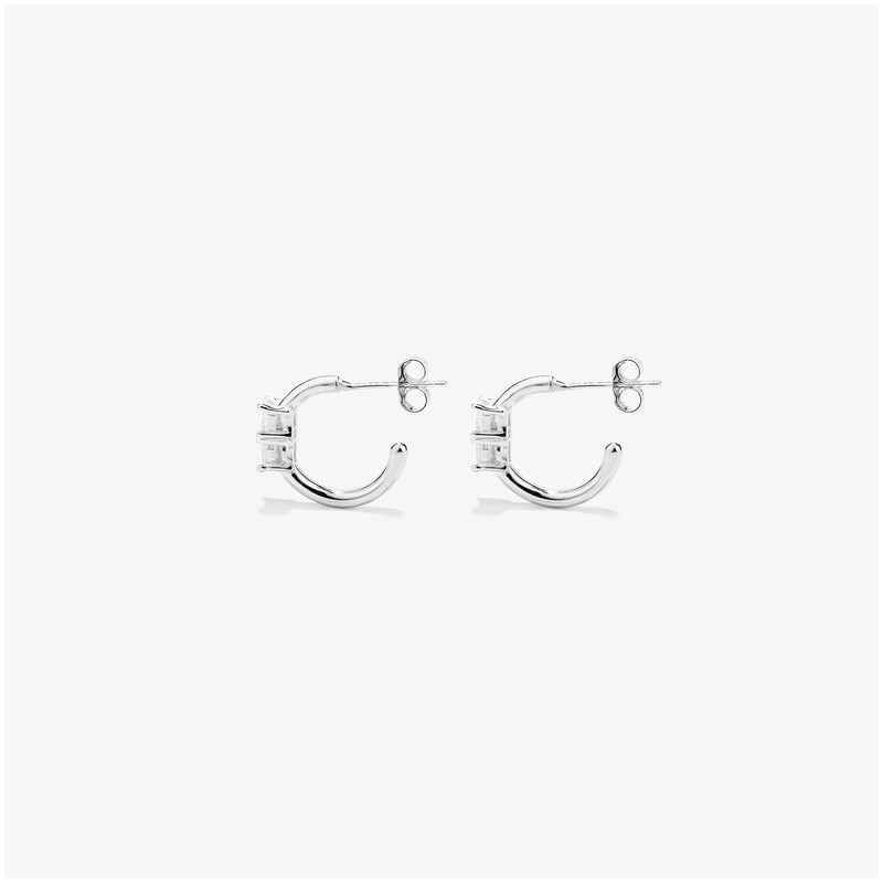 Pendientes de Aro Plata Circonita colección THE 21TH CENTURY Radiant