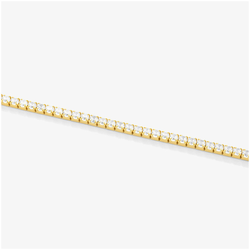Pulsera Riviere de Oro Blanca colección FIRST CLASS Radiant