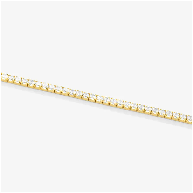 Pulsera Riviere de Oro Blanca colección FIRST CLASS Radiant