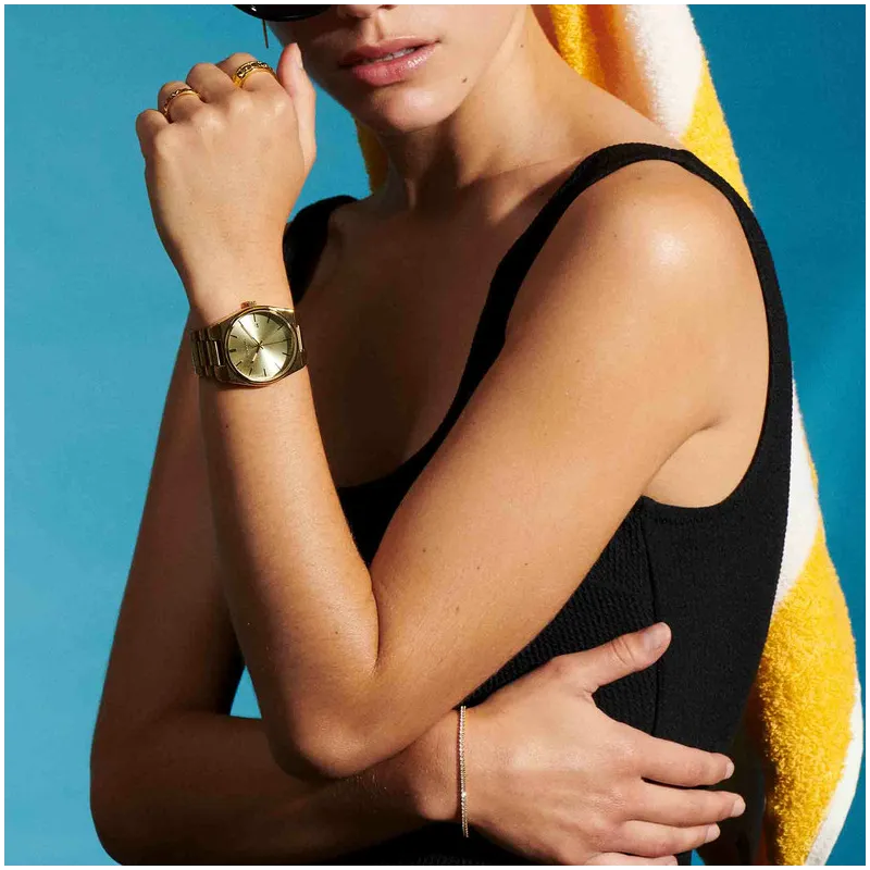 Pulsera Riviere de Oro Blanca colección FIRST CLASS Radiant