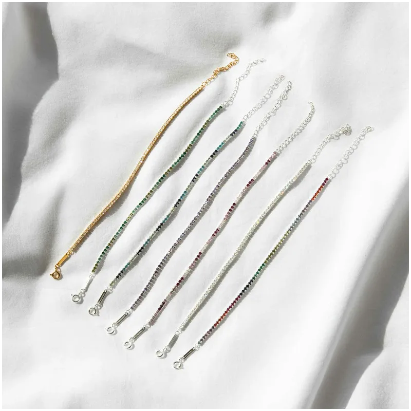 Pulsera Riviere de Oro Blanca colección FIRST CLASS Radiant