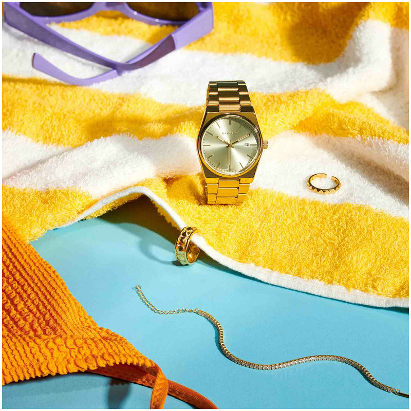 Pulsera Riviere de Oro Blanca colección FIRST CLASS Radiant