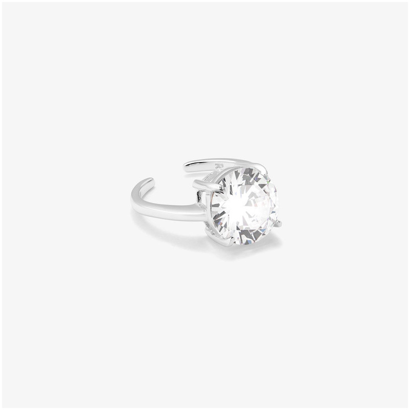 Anillo de Plata Cristal Blanco colección FIRST CLASS Radiant