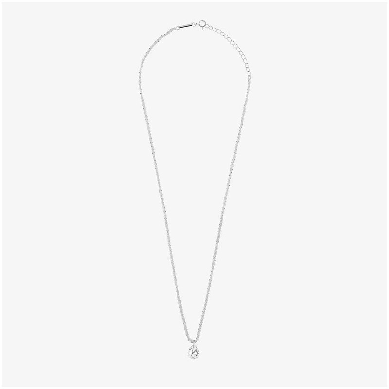 Collar de Plata Cristal Blanco colección FIRST CLASS Radiant