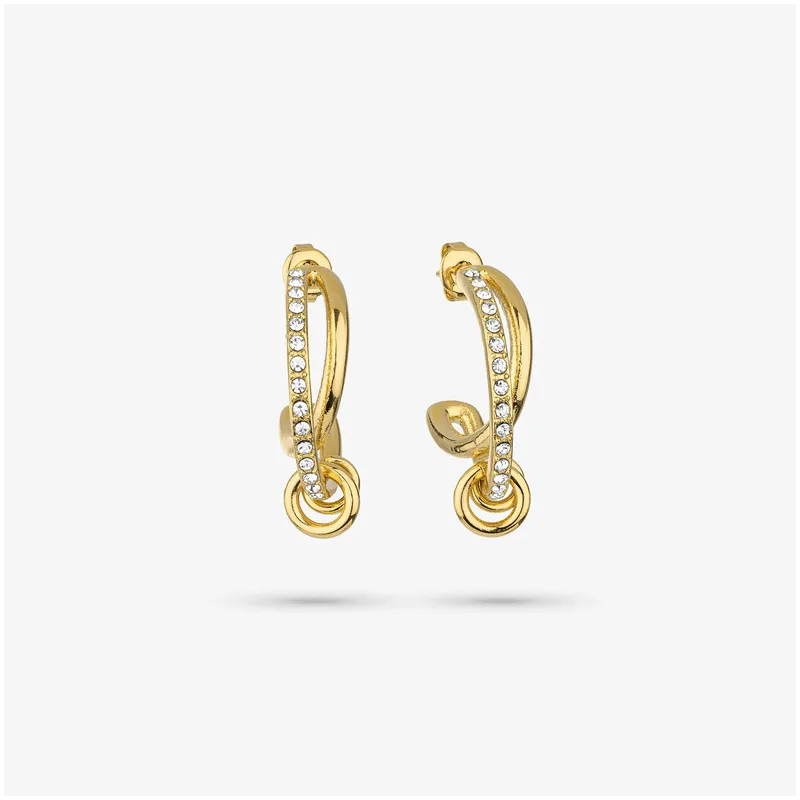 Pendientes Mujer Zendaya Moon Dorados | Diseño Sofisticado