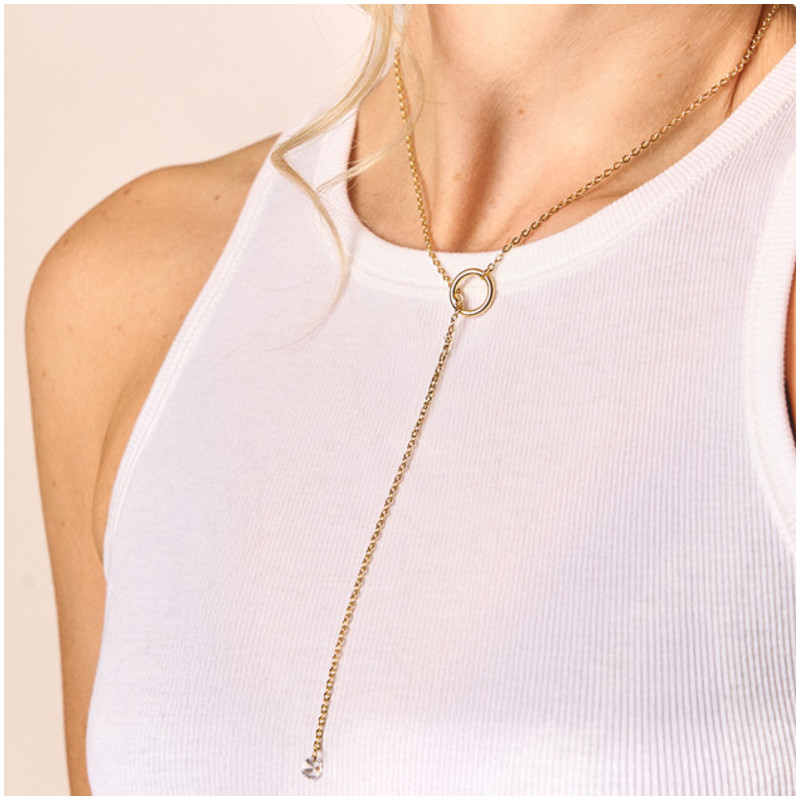 Collar Mujer Largo Myfair Dorados | Diseño Moderno