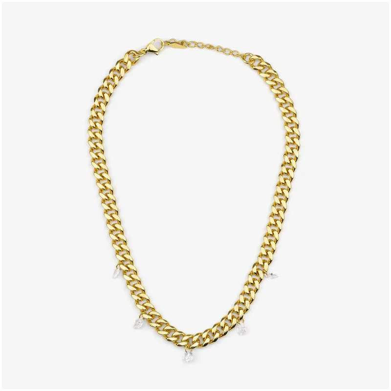 Collar Mujer Gaga Queen Dorado | Detalles Refinados