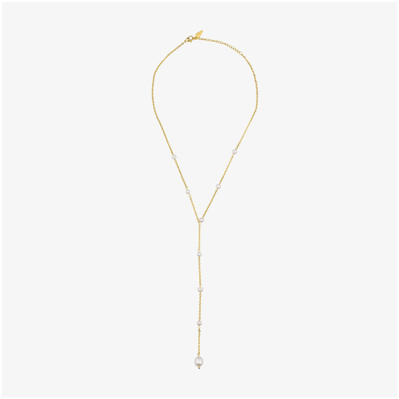 Collar Mujer Largo Bridgerton Dorado | Diseño Elegante