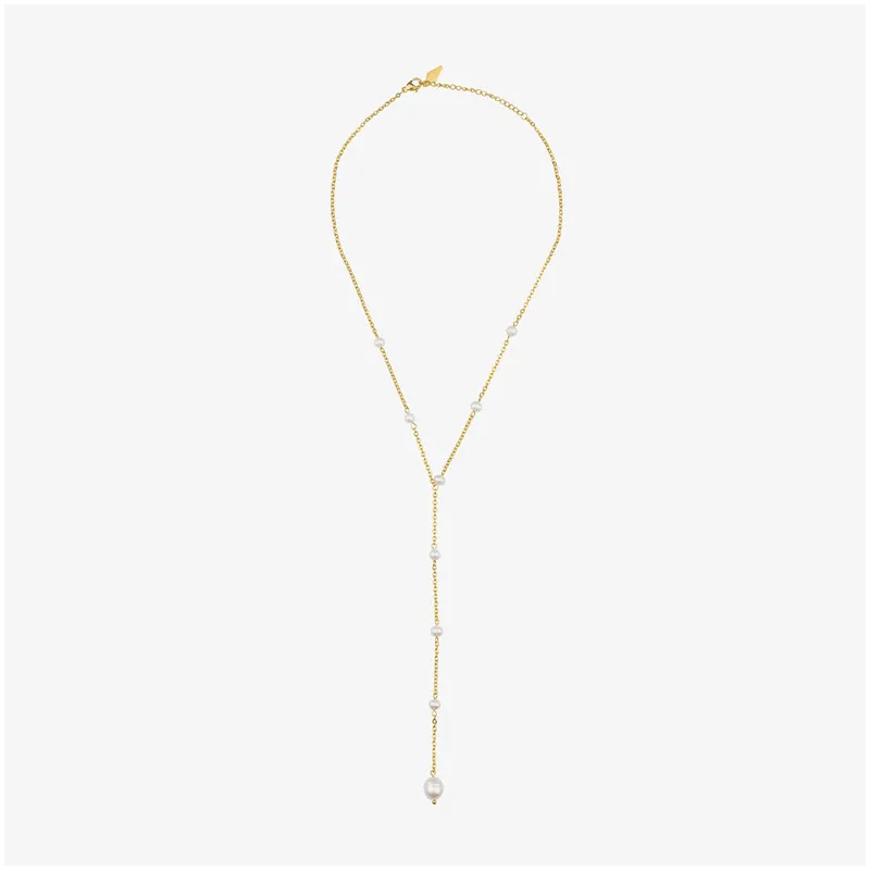 Collar Mujer Largo Bridgerton Dorado | Diseño Elegante