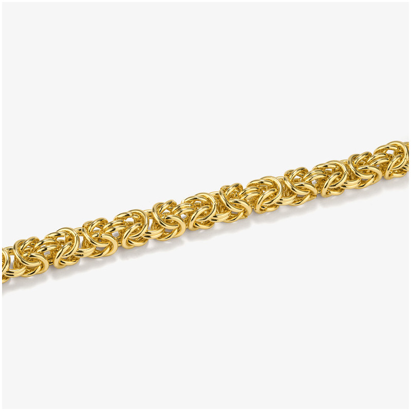 Pulsera Mujer Blake Dorada | Diseño Twist en Acero Dorado