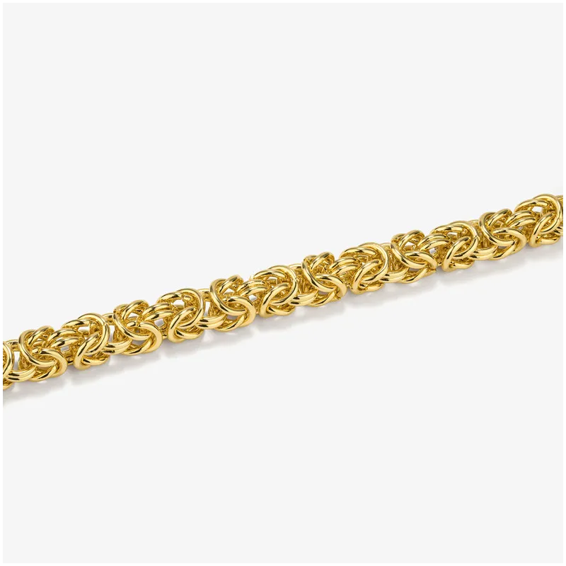 Pulsera Mujer Blake Dorada | Diseño Twist en Acero Dorado