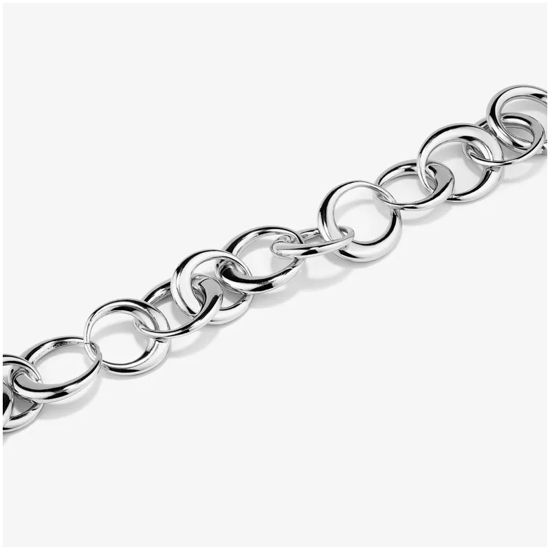 Pulsera Mujer Blair Plateada | Diseño Geométrico