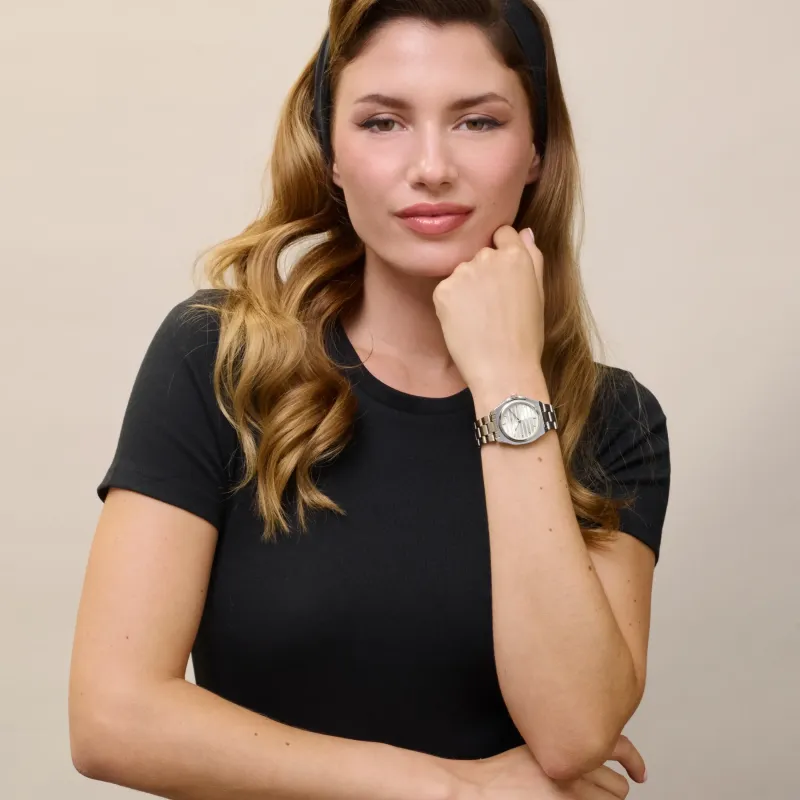 Reloj Mujer Brigitte Plateado | Radiant