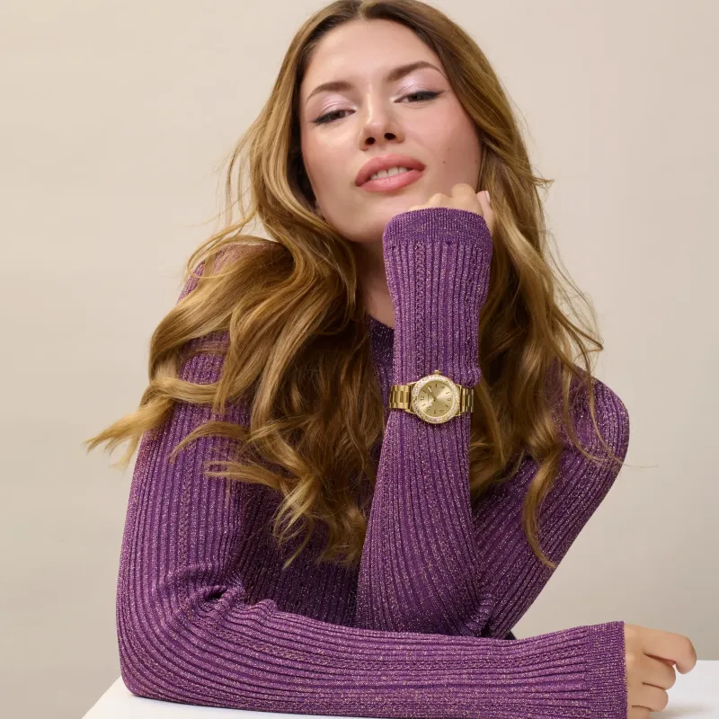 Reloj Mujer Britney Dorado | Radiant
