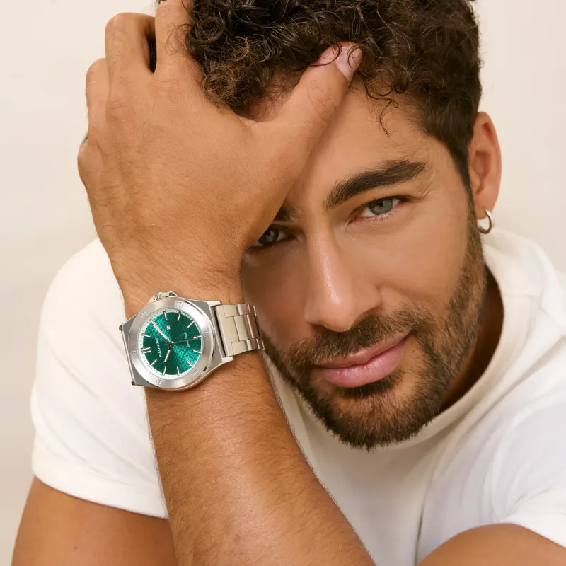 Reloj Hombre Brando Verde  | Radiant