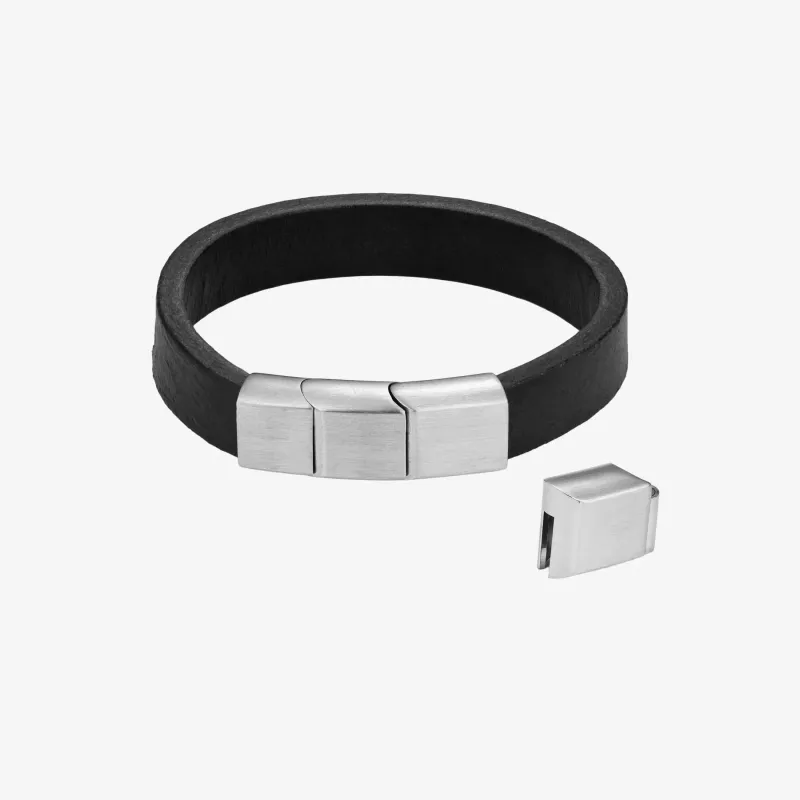 Pulsera Hombre Sierra Negra Lisa