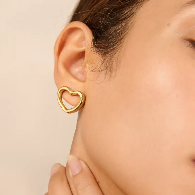 Pendientes Mujer My Love Dorado | Radiant