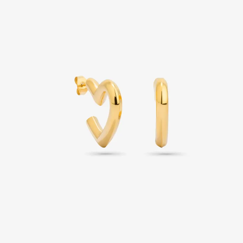 Aros Mujer My Love Dorado | Radiant