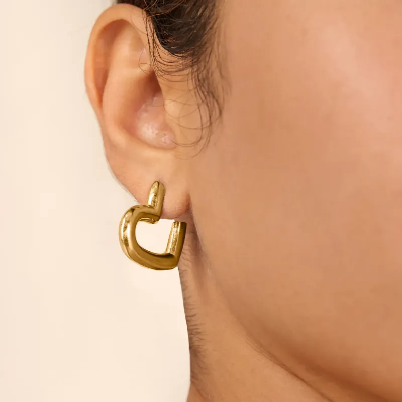 Aros Mujer My Love Dorado | Radiant