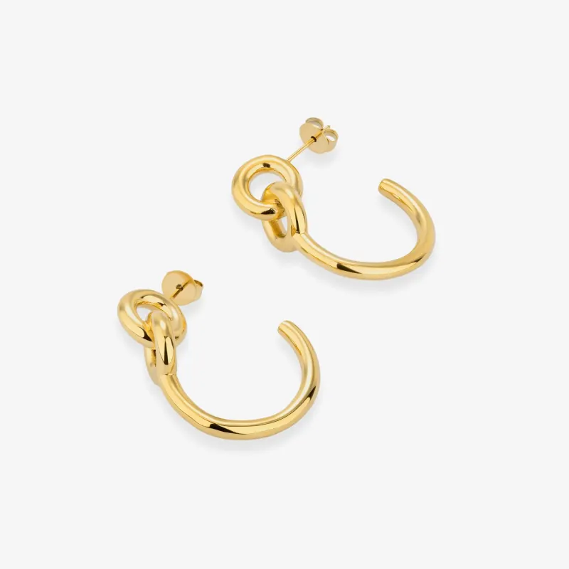 Aros Mujer Forever Dorado | Radiant