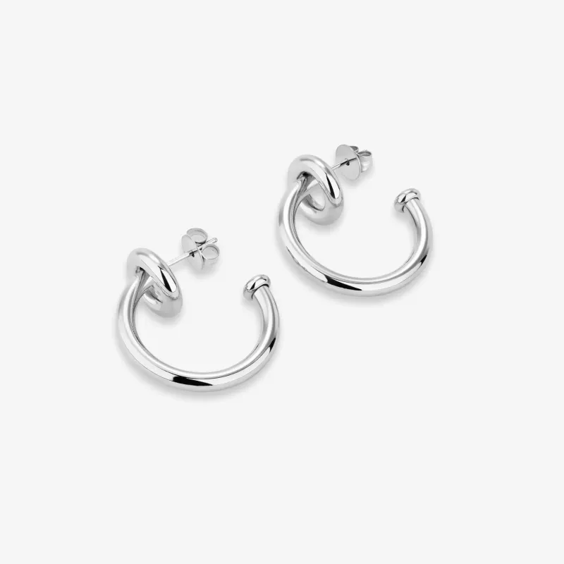 Aros Mujer Chain Forever Plateado | Radiant