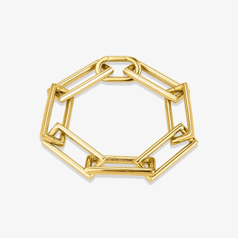 Pulsera Mujer Chain Halle Dorado | Radiant