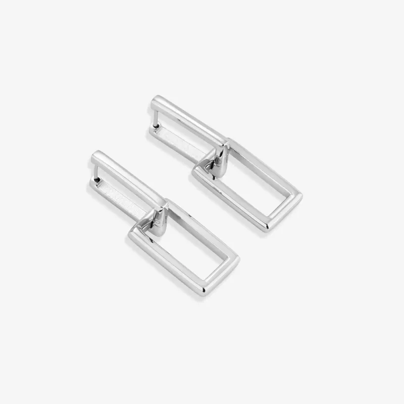 Pendiente Mujer Halle Plateado | Radiant